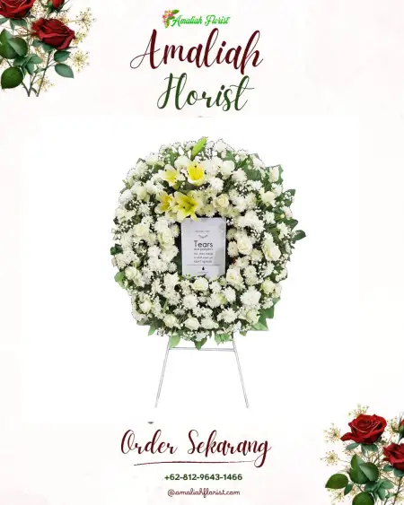 Krans Bunga Duka Kumun Hilir